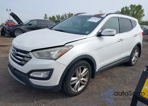 2013 Hyundai Santa Fe Sport 2.0T из США, поврежденный, VIN 5XYZUDLA8DG035943